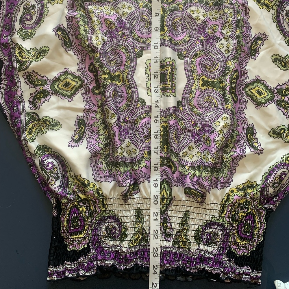 Paisley top - size M - Picture 4 of 6